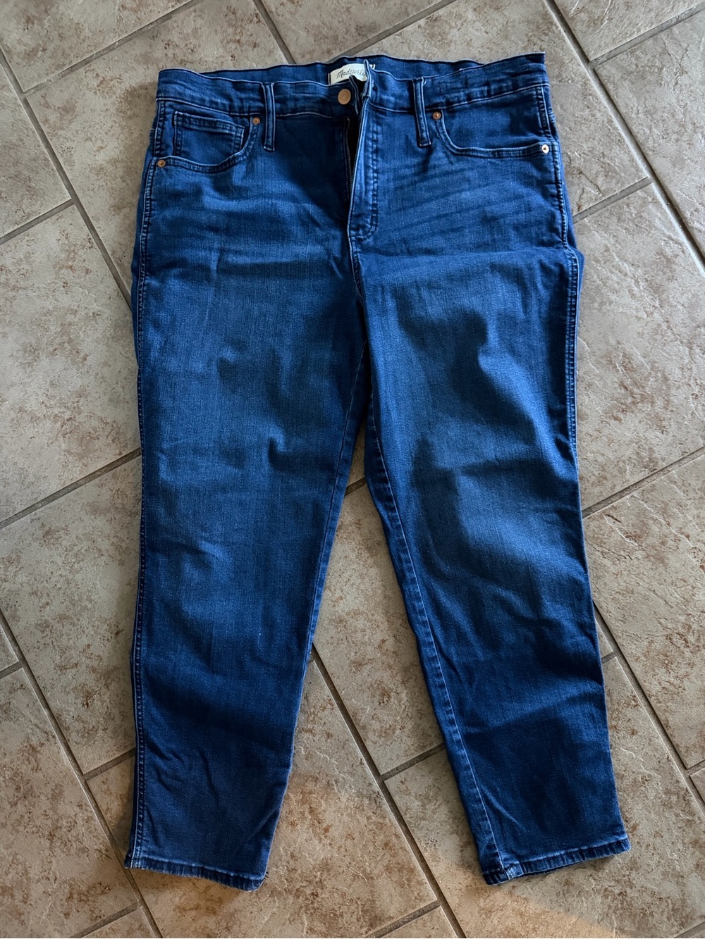 Madewell Mid-Rise Stovepipe Jeans